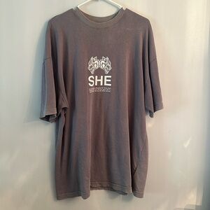 Darc sport SHE Wolves light lavender T size medium